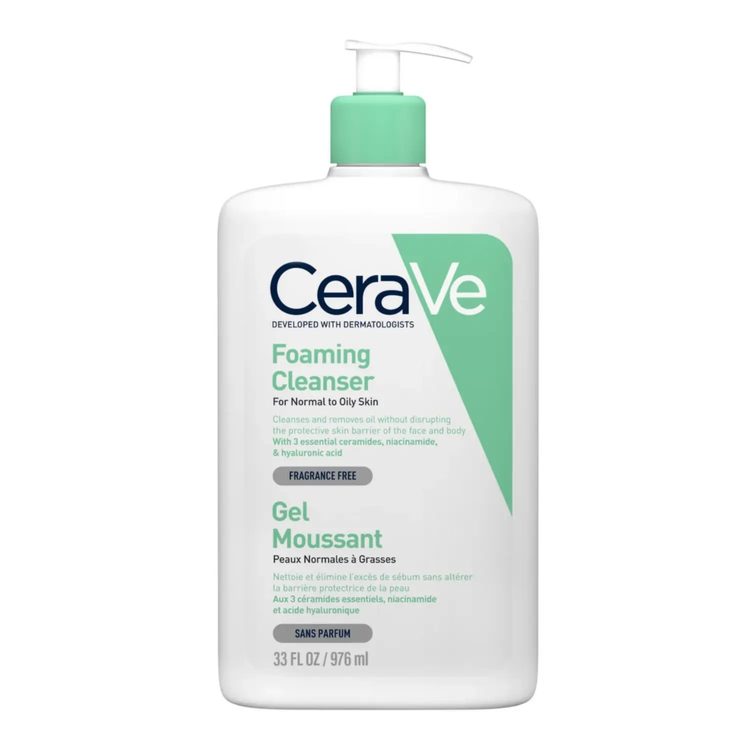 CeraVe čistící gel Foaming Cleanser 1000 ml
