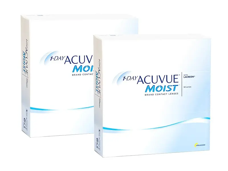 Johnson & Johnson 1-DAY Acuvue Moist (180 čoček)