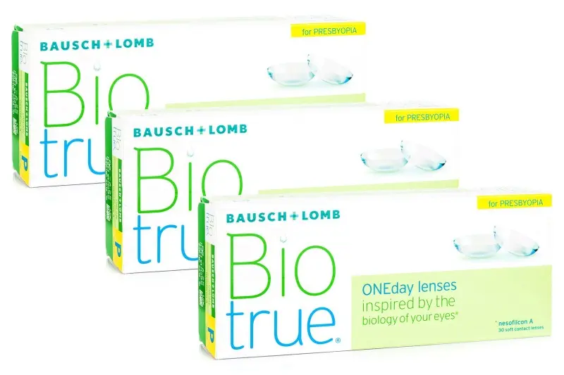 Bausch & Lomb Biotrue ONEday - for Presbyopia (90 čoček)