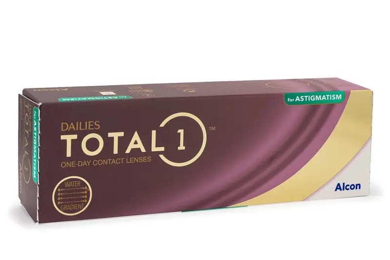 Alcon DAILIES Total 1 for Astigmatism (30 čoček)