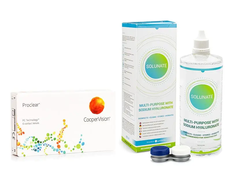 CooperVision Proclear Compatibles Sphere (6 čoček) + Oxynate Peroxide 380 ml s pouzdrem