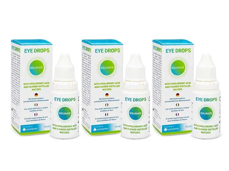 Solunate Eye Drops 3 x 15 ml