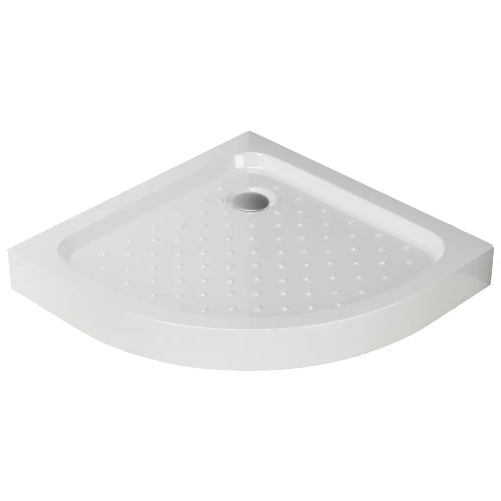 WellMall LOR 90x90 Sprchová vanička čtvrtkruhová, akrylát 8595703826184