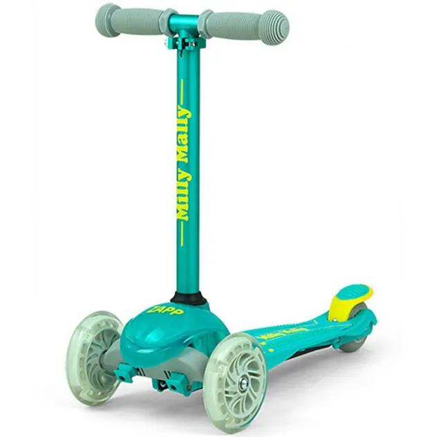 Milly Mally Dětská koloběžka Scooter Zapp mint tříkolová