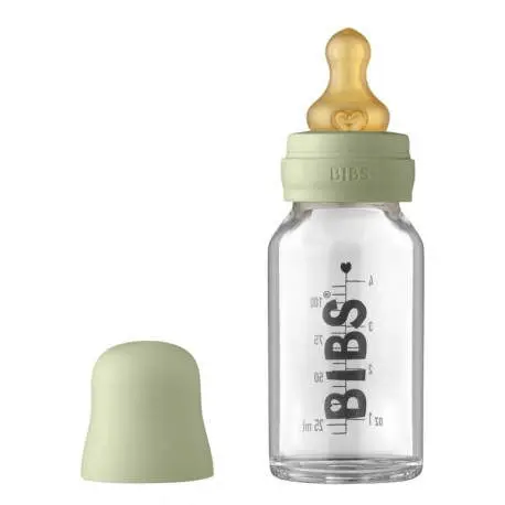 Bibs Skleněná lahvička Antikoliková 110 ml Sage