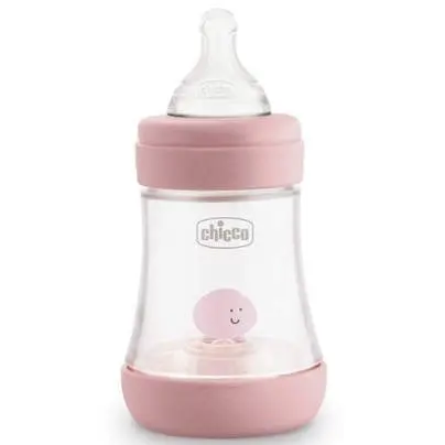 Chicco Kojenecká antikoliková lahev PERFECT5 150ml růžová 0+