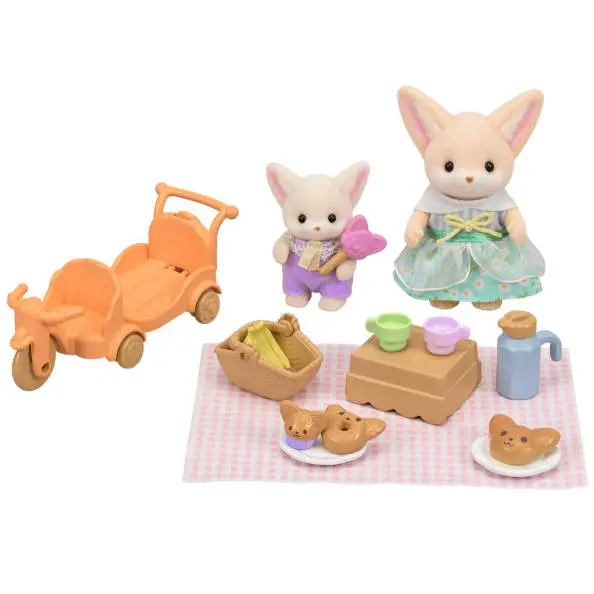 Sylvanian families 5698 fenci jedou na piknik