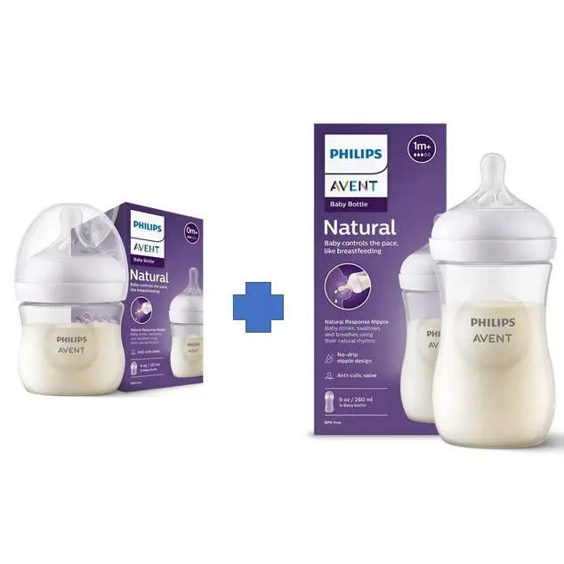 Avent Sada lahviček Natural Response 125 ml + 260 ml