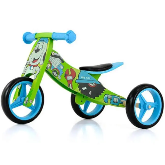 Milly Mally Dětské multifunkční odrážedlo kolo JAKE Bob