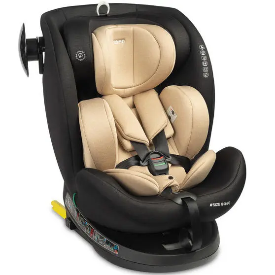 CARETERO Autosedačka Commo Beige isofix, i-size (0-36 kg, 40-150 cm)