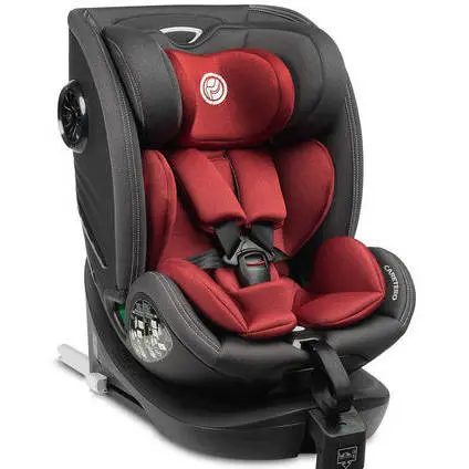 CARETERO Autosedačka Fortis Burgundy isofix, i-size (0-36 kg, 40-150 cm)