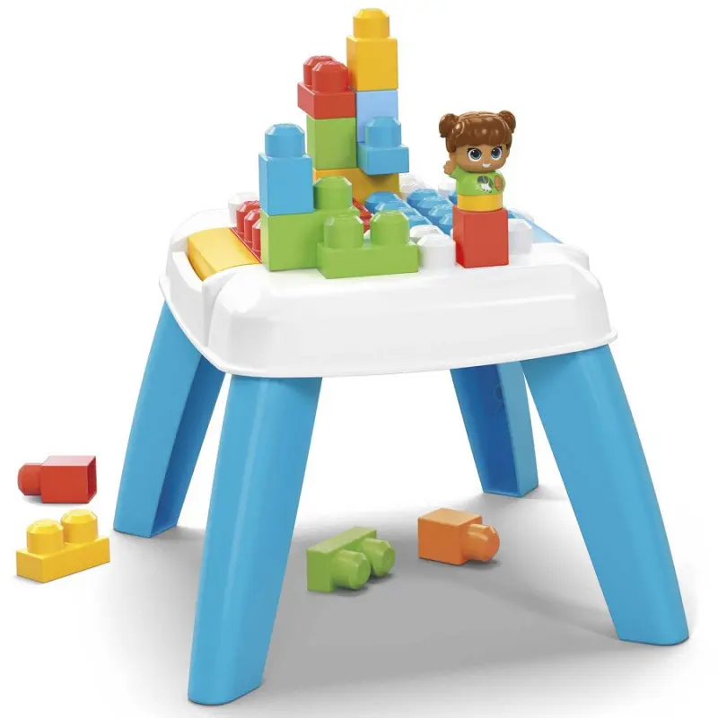 Mattel Mega Bloks stolek se stavebnicí