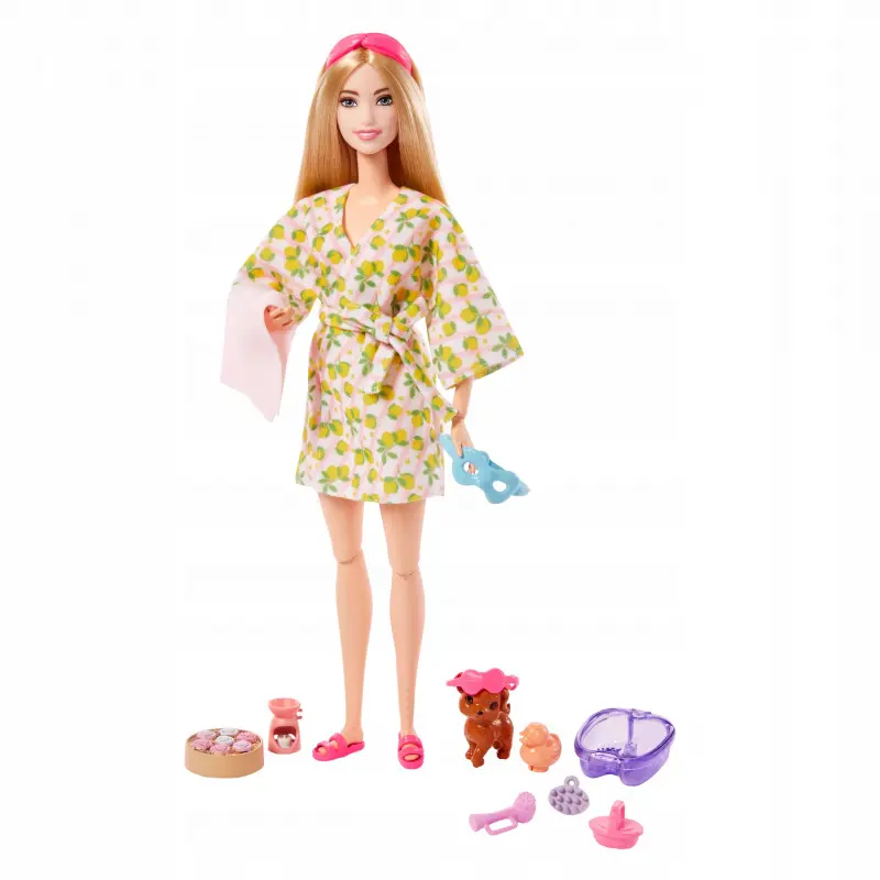 Mattel barbie® wellness panenka v lázních s pejskem, hkt90