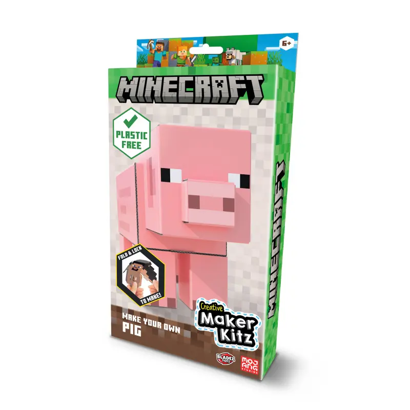 Bladez Minecraft zbuduj figurku prasátka