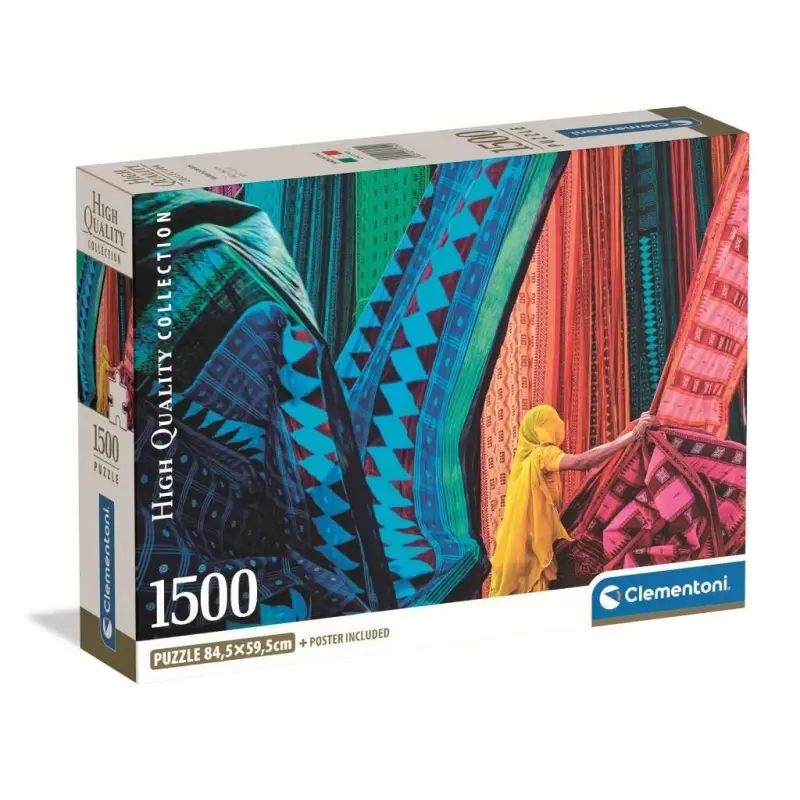 Cle puzzle 1500 compact fluttering tissues