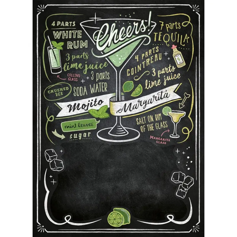 Puzzle 1000 Black Board Cheers
