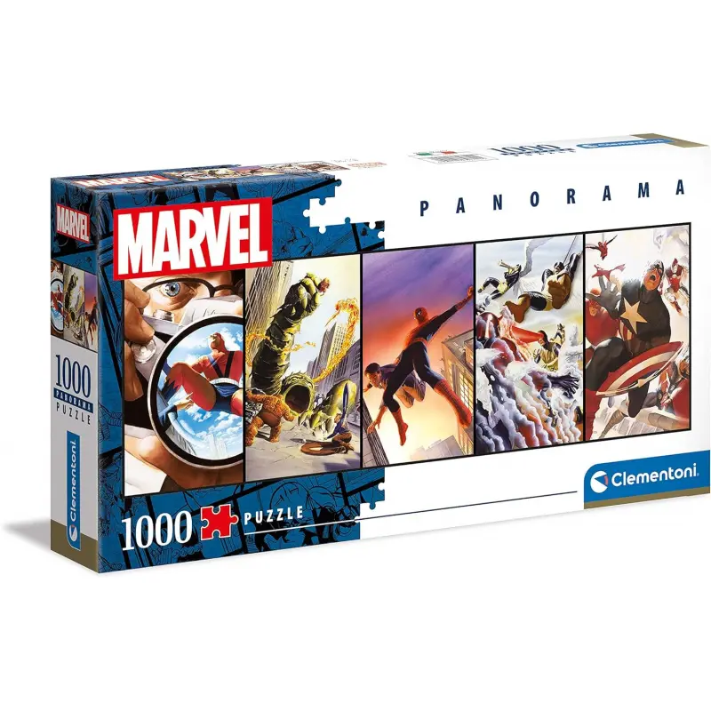 Cle puzzle 1000 panorama Marvel 39611