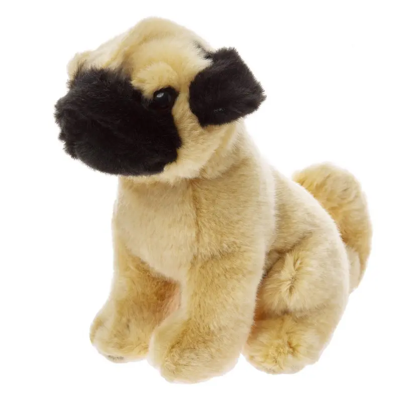 Pes mops sedící 20 cm