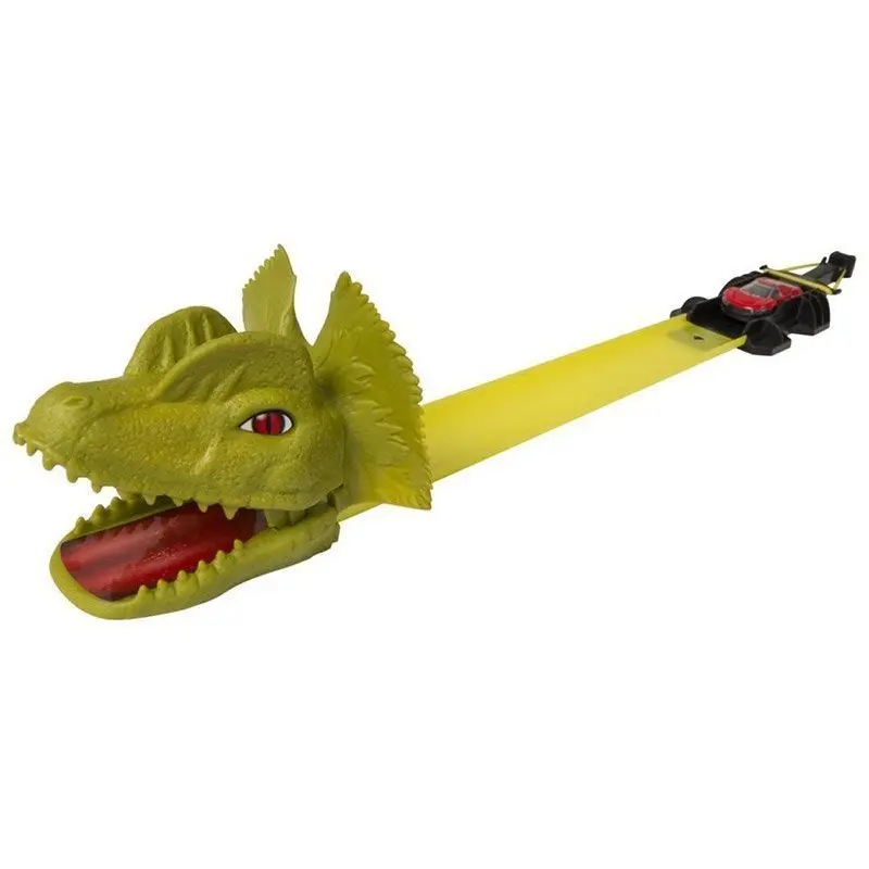 Halsall Teamsterz dráha dinosaurus + 3 autíčka