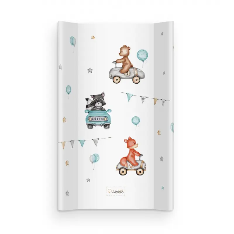 Albero Mio Přebalovací podložka na postýlku tvrdá CARS 80x50