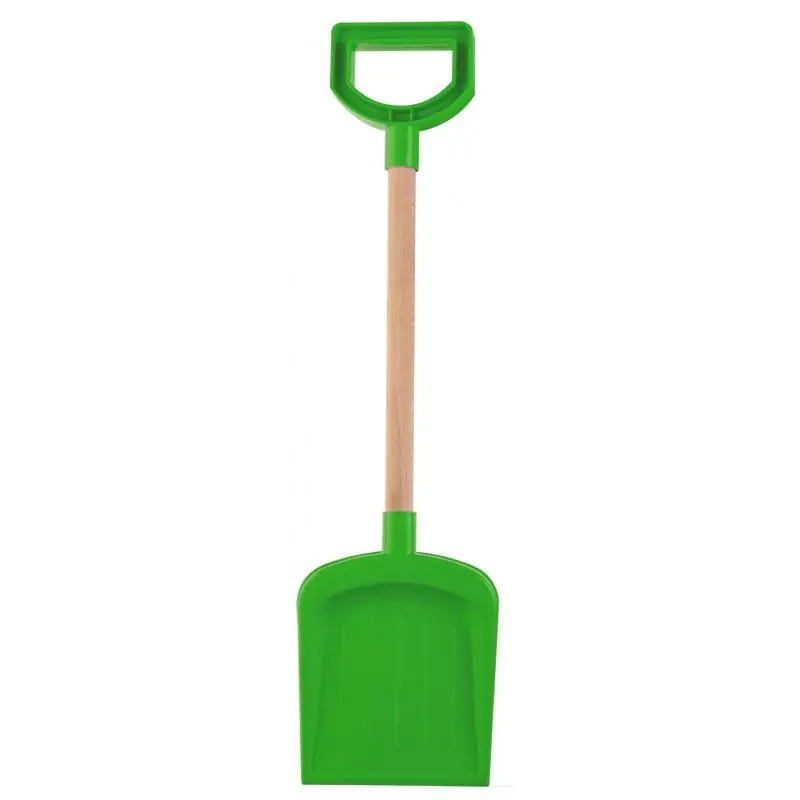 Androni Lopata s dřevěnou násadou a rukojetí - délka 53 cm, zelená