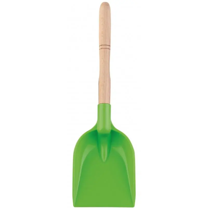 Androni Lopata s dřevěnou násadou - délka 34 cm, zelená