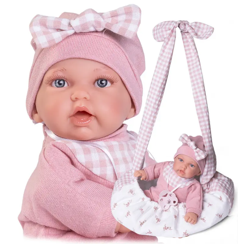 Antonio Juan 12441 PETIT - realistická panenka s měkkým látkovým tělem - 27 cm