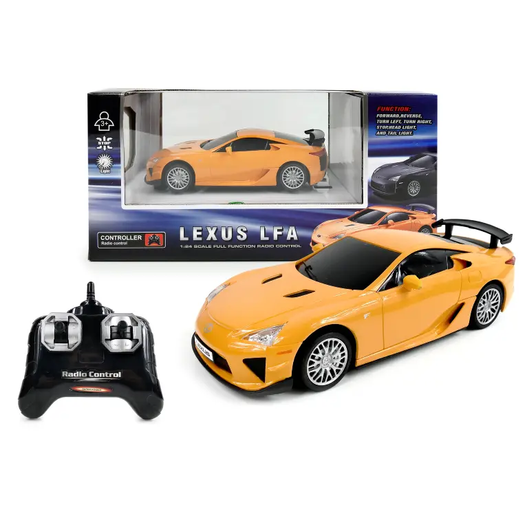Auto na dálkové ovládání Lexus LFA oranžové