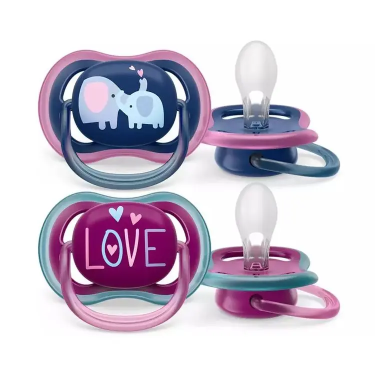 Philips AVENT Šidítko Ultra air 18m+ (slon) 2ks -