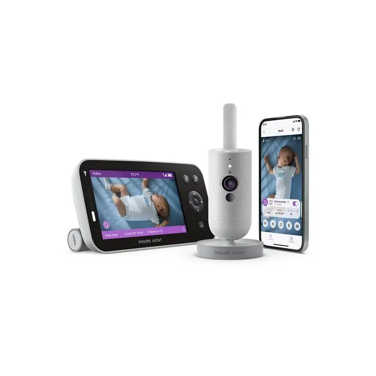 Avent Elektronická video chůvička Philips SCD973/26 premium grey