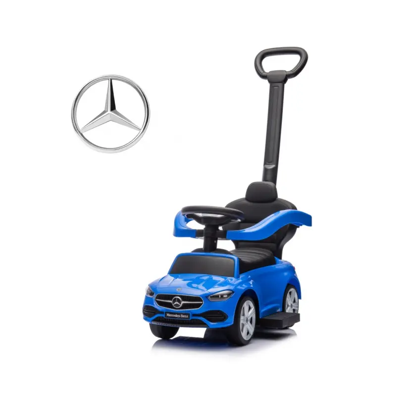 Milly Mally odrážedlo s rukojetí Mercedes C-Class Blue