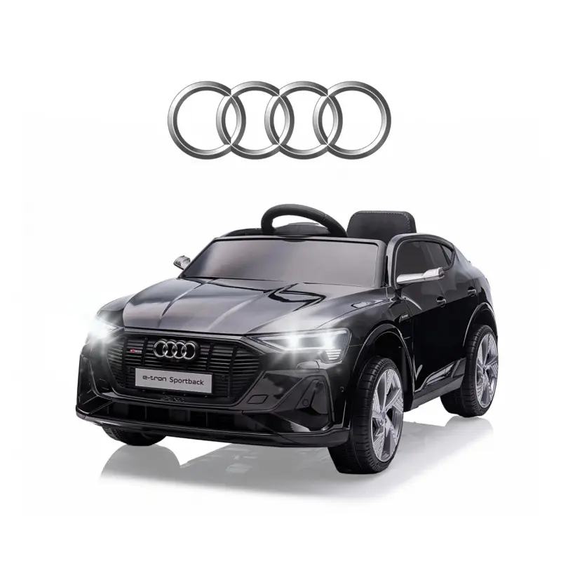 Autíčko na akumulátor Audi E-Tron Sportback 4x4 Black