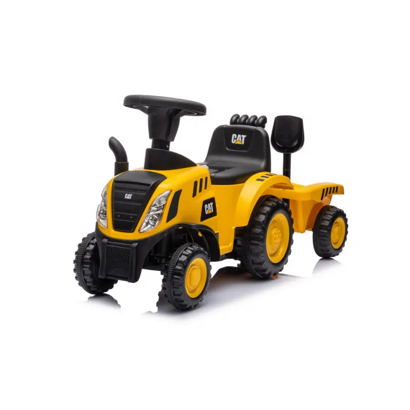 Moovkee traktor s přívěsem CAT yellow