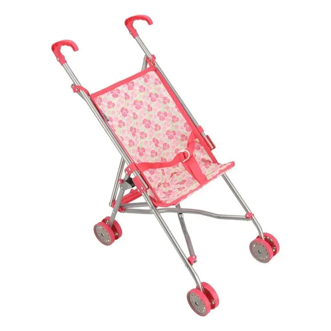 BABY MIX Sportovní kočárek pro panenky Anna golfky skládací