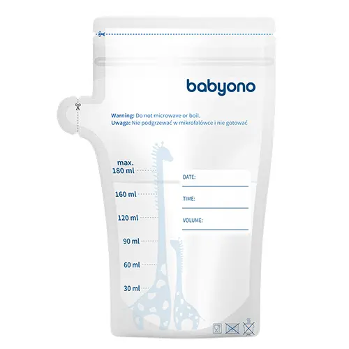 Baby ONO Sáčky na uchování potravin 180ml 30ks