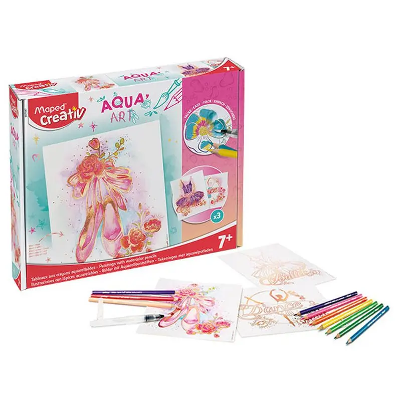Creativ aquaart-obraz akvarijní tanec 907047