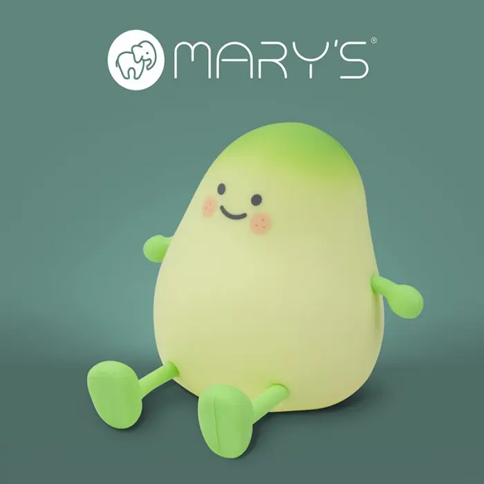 Mary's lampička noční led Mango zelená