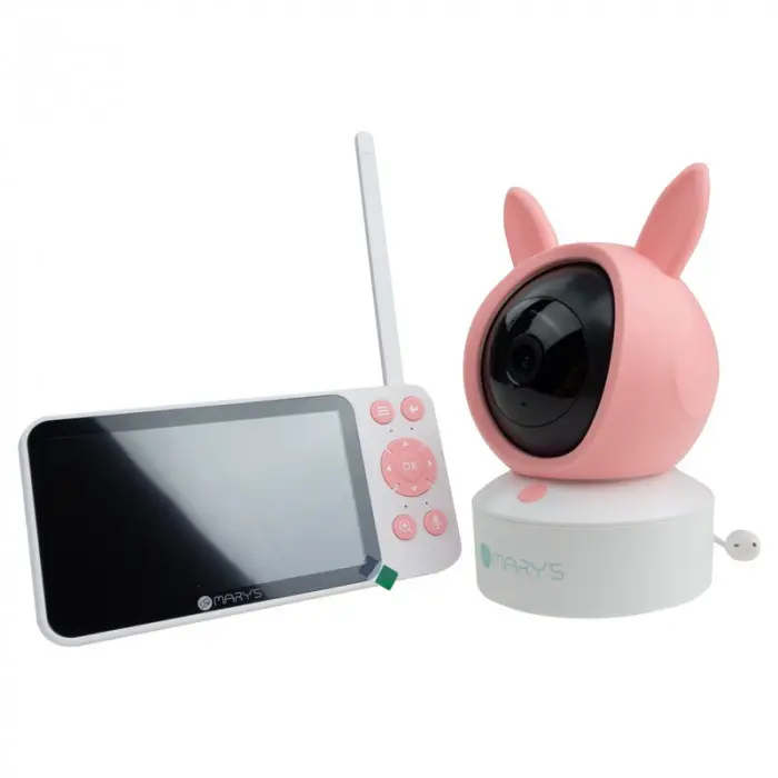 Mary's kamera elektronická 2v1 Králík růžový WiFi Tuya