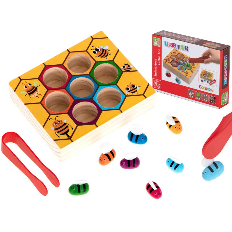 Montessori včelí plástve