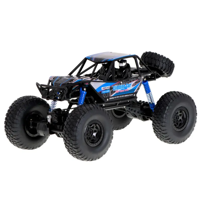 RC Crawler Climbing Car 1:10 4WD 48 cm modrý | Terénní auto na dálkové ovládání pro děti