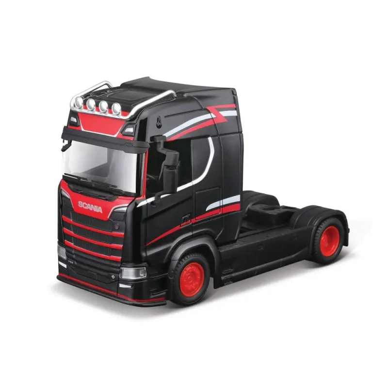Bburago 1:43 haulers custom cabs Scania 770S grey
