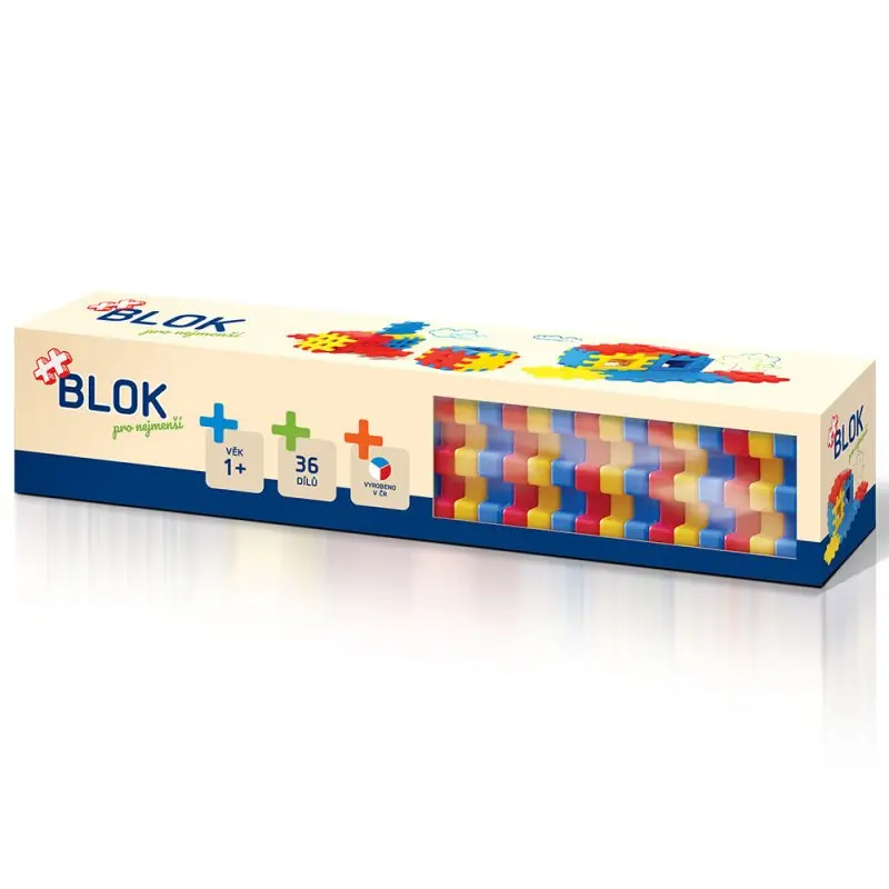 Seva Stavebnice - První stavebnice Blok