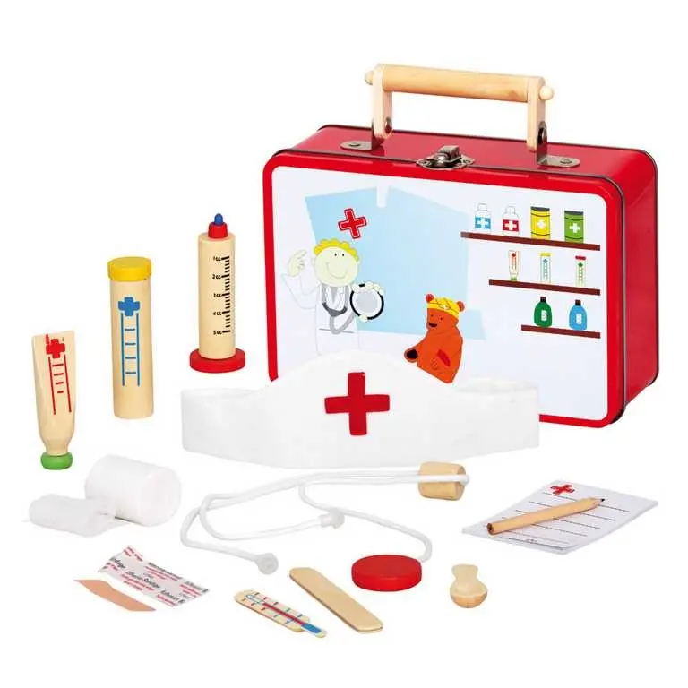 Malý doktor - Set v kufříku, Doktorka (Bino)