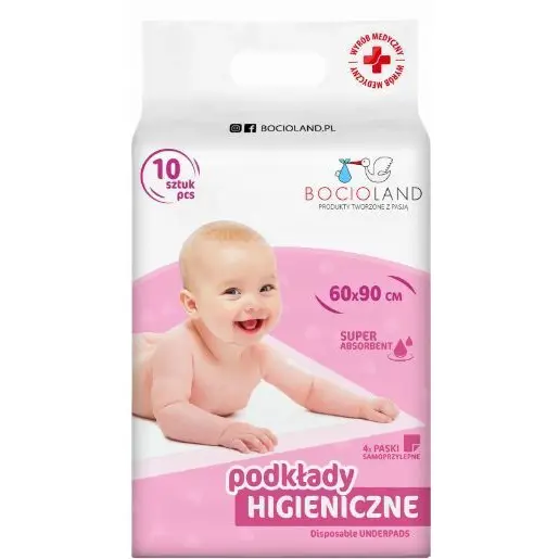 Přebalovací podložka hygienická 90x60 10ks