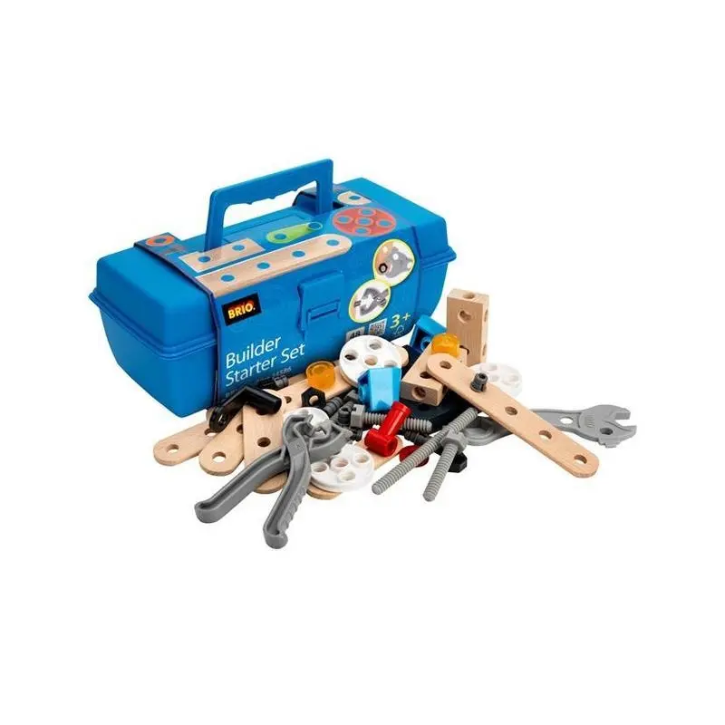 Stavebnice montážní - Builder, Startovací set v kufříku 48 dílů (Brio)