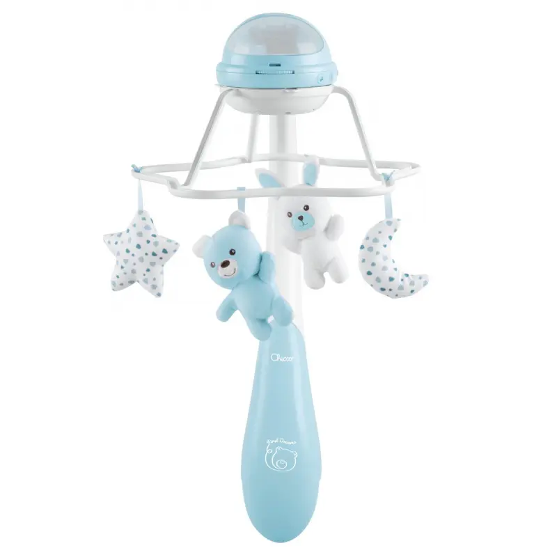 Chicco Toy Fd Rainbow Cot Mobile Blue
