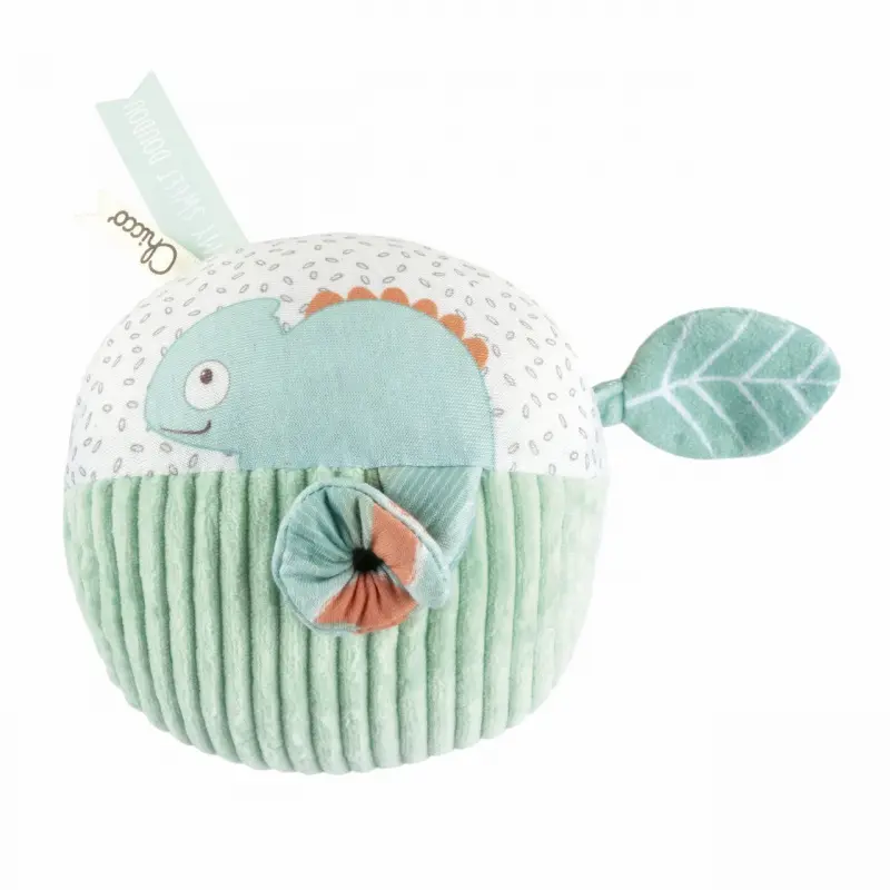 Chicco Dětský plyšový míč chameleon a panda