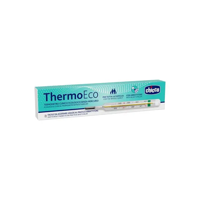 Chicco termometr Eco skleněný bezrtuťový