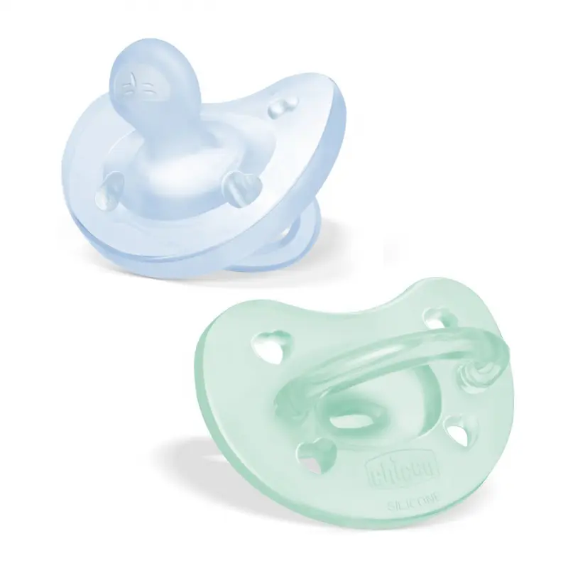 Chicco dudlík PF Soft blue 6-16m 2 ks
