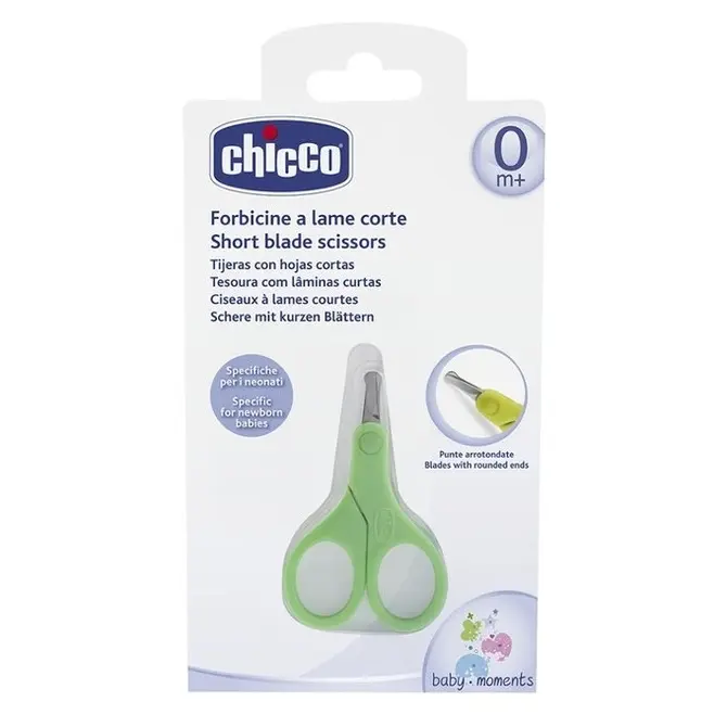 Chicco KRÁTKÉ NŮŽKY 0M+ ZELENÉ